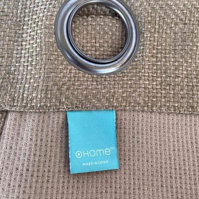 2 Patio Door Curtain Panels