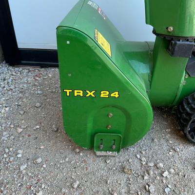 JOHN DEERE TRX24 WALK BEHIND SNOWBLOWER
