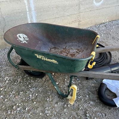 WHEELBARROW, LEAF BLOWER/VAC ATTACHMENTS, CHICKEN WIRE AND MORE