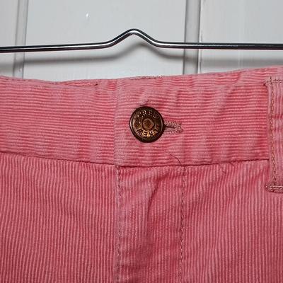 LOT 226: J. Crew Bird Pattern Button-Up, Sovereign Code Insect Button-Up & J. Crew Corduroy Pants