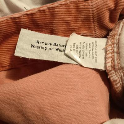 LOT 226: J. Crew Bird Pattern Button-Up, Sovereign Code Insect Button-Up & J. Crew Corduroy Pants