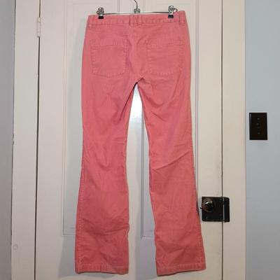 LOT 226: J. Crew Bird Pattern Button-Up, Sovereign Code Insect Button-Up & J. Crew Corduroy Pants
