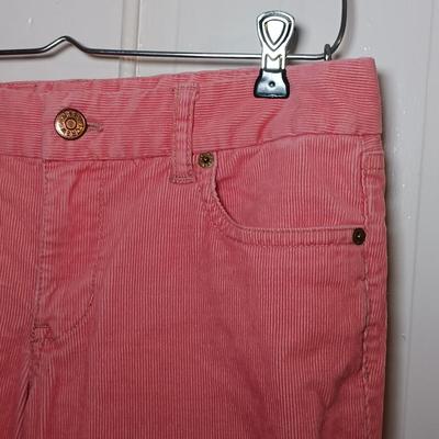 LOT 226: J. Crew Bird Pattern Button-Up, Sovereign Code Insect Button-Up & J. Crew Corduroy Pants