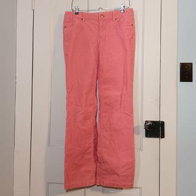 LOT 226: J. Crew Bird Pattern Button-Up, Sovereign Code Insect Button-Up & J. Crew Corduroy Pants