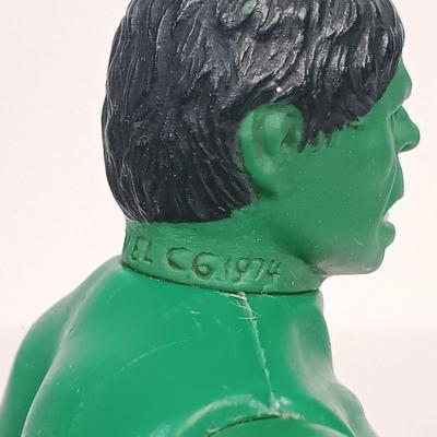 LOT 228: Vintage 1974 Mego Marvel Incredible Hulk Action Figure