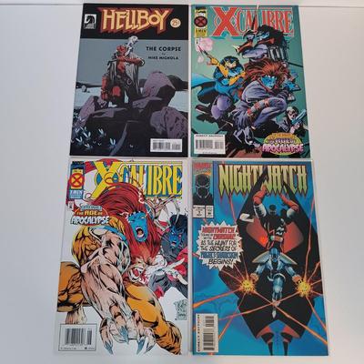 LOT 231: Vintage and Contemporary Comics - Stranger Things, Hell Boy, 1602, X-Calibre & More