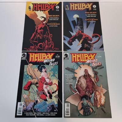 LOT 231: Vintage and Contemporary Comics - Stranger Things, Hell Boy, 1602, X-Calibre & More