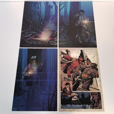 LOT 231: Vintage and Contemporary Comics - Stranger Things, Hell Boy, 1602, X-Calibre & More