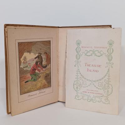 LOT 233: Antique Early 1900s Treasure Island from the Henry Altemus Company, Philadelphia