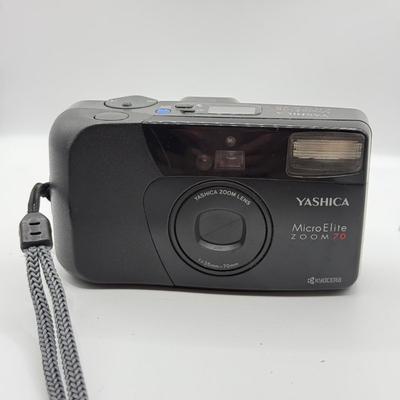 LOT 161G: Camera Collection : Polaroid OneStep Closeup, Yashika MicroElite Zoom 70 35mm & Canon Zoom S 35mm