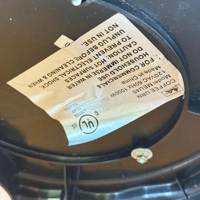 LOT 152B: HoRestKit Chaffing Dish, Melita Coffee Urn & More