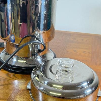 LOT 152B: HoRestKit Chaffing Dish, Melita Coffee Urn & More