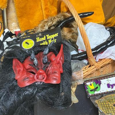 LOT 154B: Collection of Dress Up Clothes / Halloween Costumes w/ 3 Trunks
