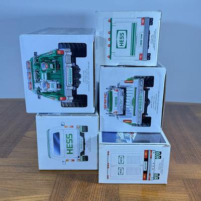 LOT 156B: Five Boxed Hess Vehicles