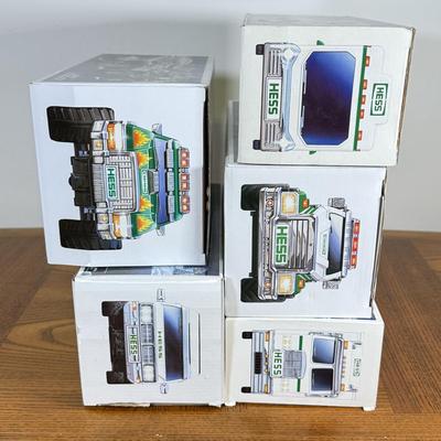 LOT 156B: Five Boxed Hess Vehicles