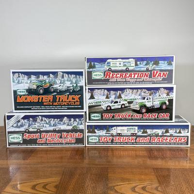 LOT 156B: Five Boxed Hess Vehicles