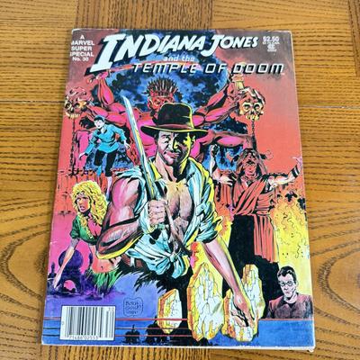 LOT 157B: Collection of DVDs, Indian Jones Comic & Black Sails Pirates Comic