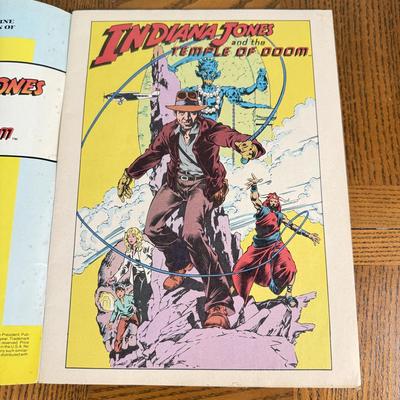 LOT 157B: Collection of DVDs, Indian Jones Comic & Black Sails Pirates Comic