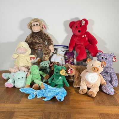 LOT 159B: Ty Beanie Baby Collection