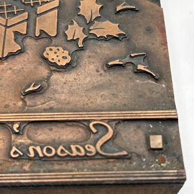 LOT 247: Vintage Letterpress Printing Blocks