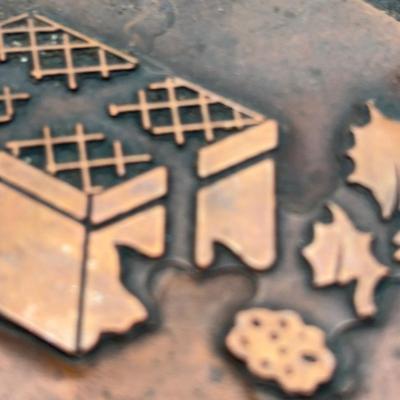 LOT 247: Vintage Letterpress Printing Blocks