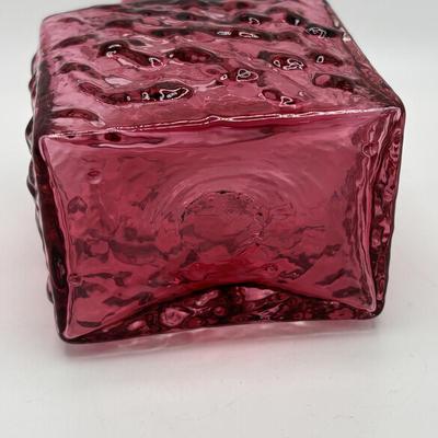 LOT 249: Cranberry Art Glass Collection