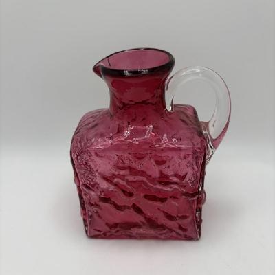 LOT 249: Cranberry Art Glass Collection