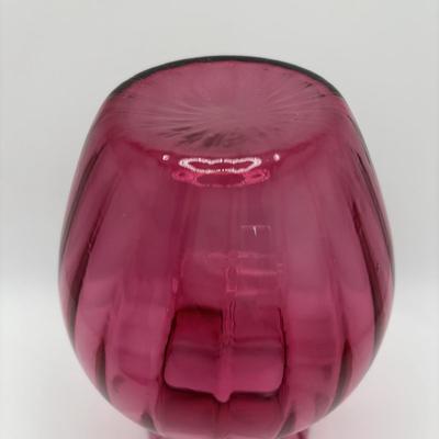 LOT 249: Cranberry Art Glass Collection