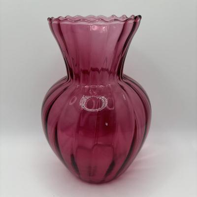 LOT 249: Cranberry Art Glass Collection