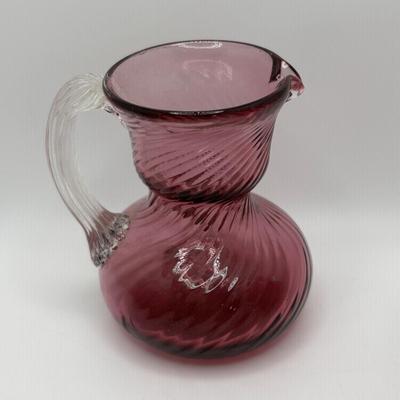 LOT 249: Cranberry Art Glass Collection