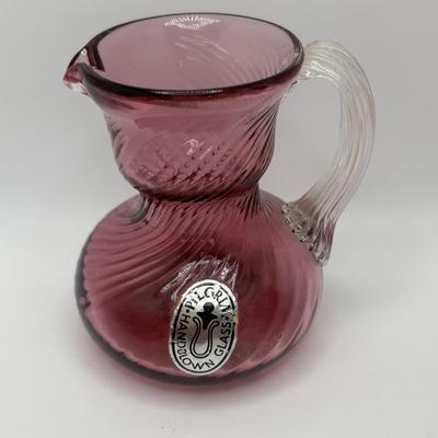 LOT 249: Cranberry Art Glass Collection
