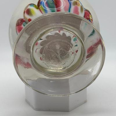LOT 250: Vintage Umbrella Art Glass Paperweight