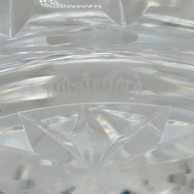 LOT 252 Signed Oscar de la Renta Champagne Glasses, I. Godinger & Co Primavera Canapés Plates, Waterford Crystal Paperweight & More