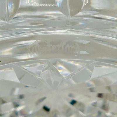 LOT 252 Signed Oscar de la Renta Champagne Glasses, I. Godinger & Co Primavera Canapés Plates, Waterford Crystal Paperweight & More