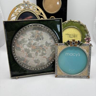 LOT 254: Vanity Collection - Waterford Crystal Picture Frame, Ashleigh Manor Frame, Rue Moliere Frame & More