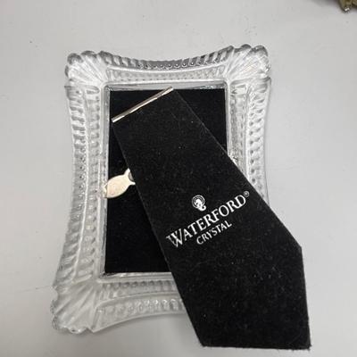 LOT 254: Vanity Collection - Waterford Crystal Picture Frame, Ashleigh Manor Frame, Rue Moliere Frame & More