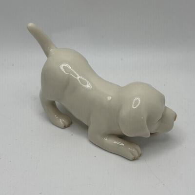 LOT 256: Vintage Blue Spaghetti Poodle Figure, Lenox Dog,Miniature Tobey Mugs