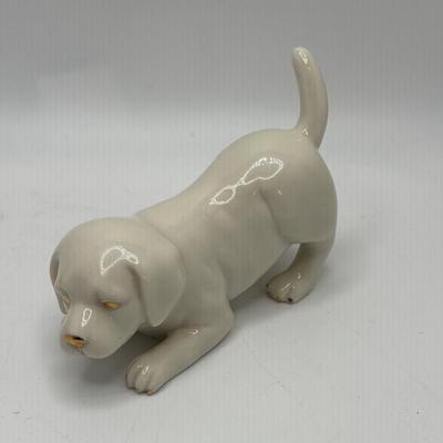 LOT 256: Vintage Blue Spaghetti Poodle Figure, Lenox Dog,Miniature Tobey Mugs