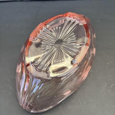 LOT 259: Vintage Pink Depression Glass