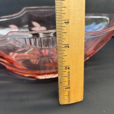 LOT 259: Vintage Pink Depression Glass