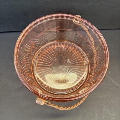 LOT 259: Vintage Pink Depression Glass