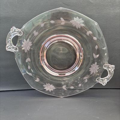 LOT 259: Vintage Pink Depression Glass
