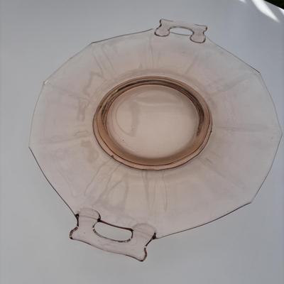 LOT 259: Vintage Pink Depression Glass