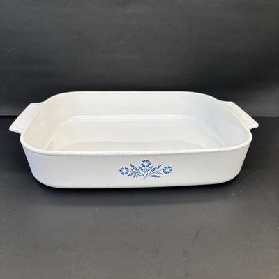 LOT 265: Corning Ware: French White, Corn Flower Blue, Wild Flower
