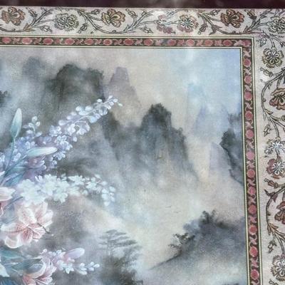 LOT 266: Lena Liu Ceramic Art Tile "Motif Orientale" (108/5500)