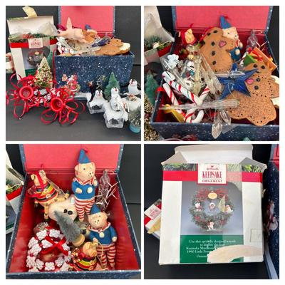 LOT 269: Holiday Ornaments Decor & More
