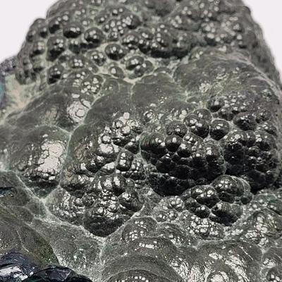 Large Chunk of Raw Malachite w/ Mahogany Obsidian(D-EL)