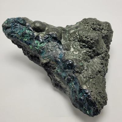Large Chunk of Raw Malachite w/ Mahogany Obsidian(D-EL)