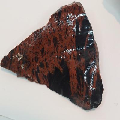 Large Chunk of Raw Malachite w/ Mahogany Obsidian(D-EL)