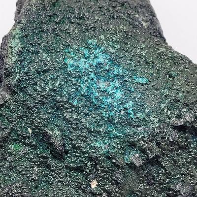 Large Chunk of Raw Malachite w/ Mahogany Obsidian(D-EL)